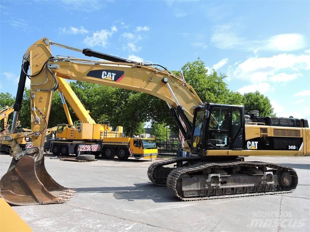 CAT 345D Vikšriniai ekskavatoriai