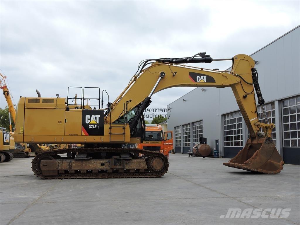 CAT 374FL Vikšriniai ekskavatoriai