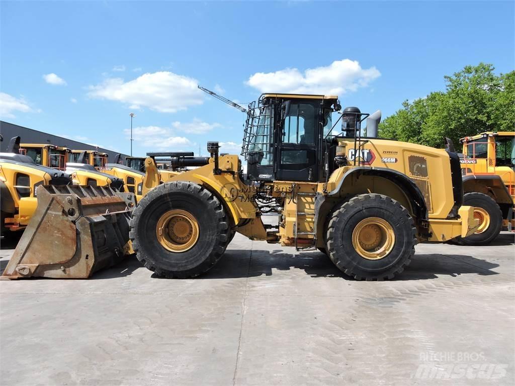 CAT 966M GERMAN Naudoti ratiniai krautuvai