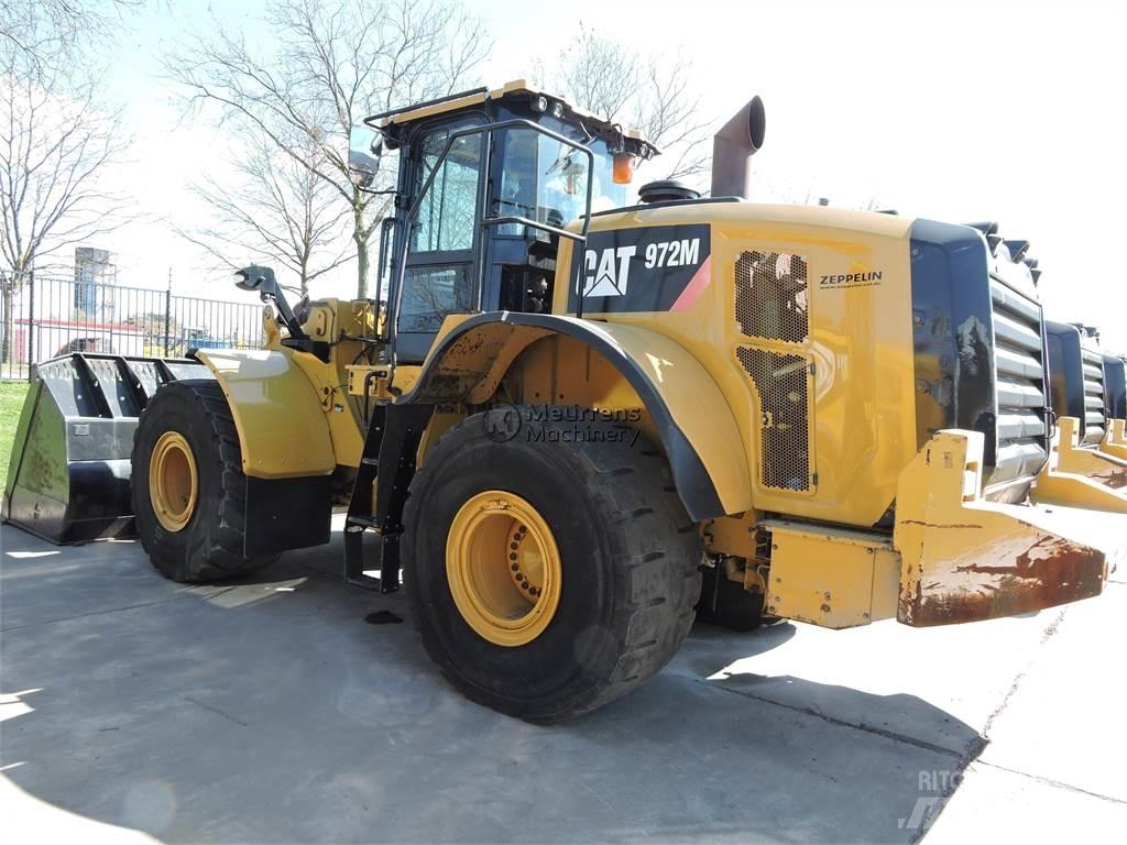 CAT 972M Naudoti ratiniai krautuvai