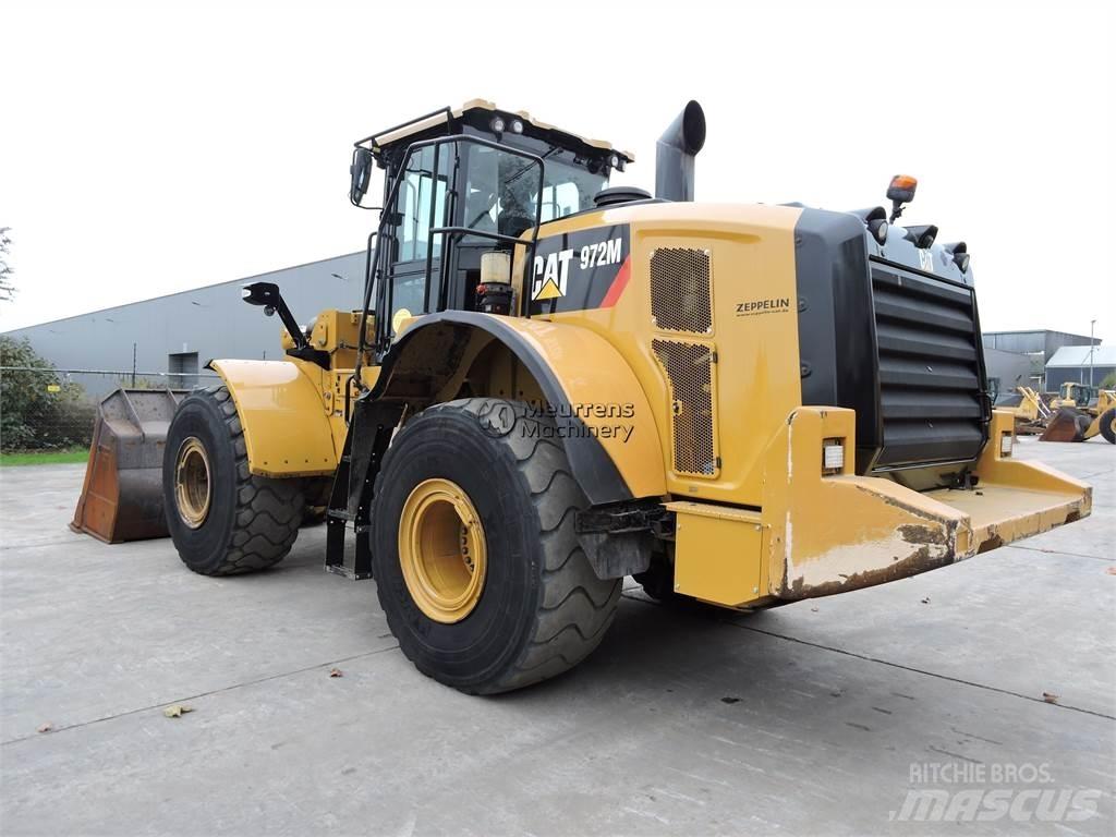 CAT 972MGERMAN Naudoti ratiniai krautuvai