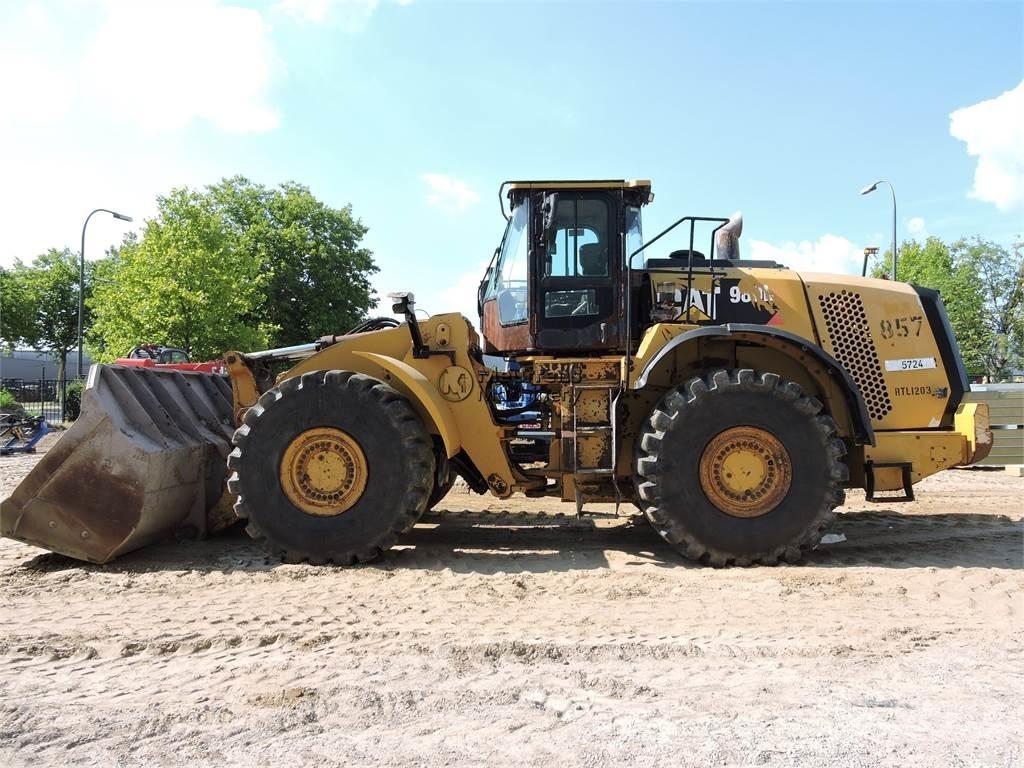 CAT 980M GERMAN Naudoti ratiniai krautuvai