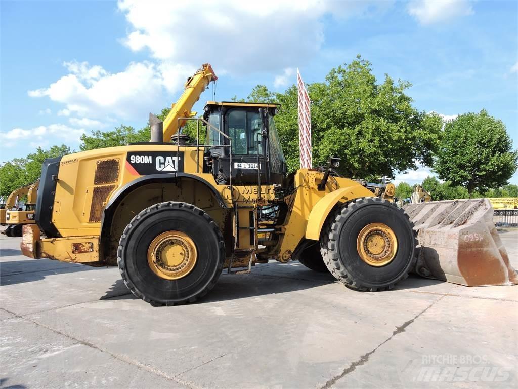 CAT 980M GERMAN Naudoti ratiniai krautuvai