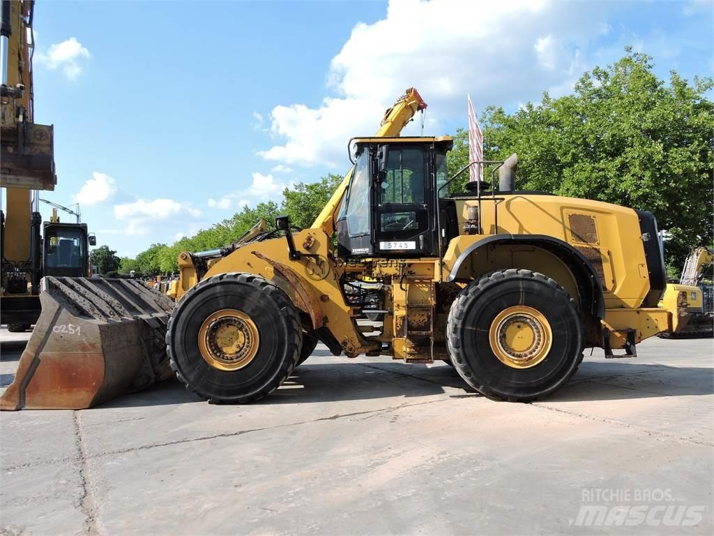 CAT 980M GERMAN Naudoti ratiniai krautuvai
