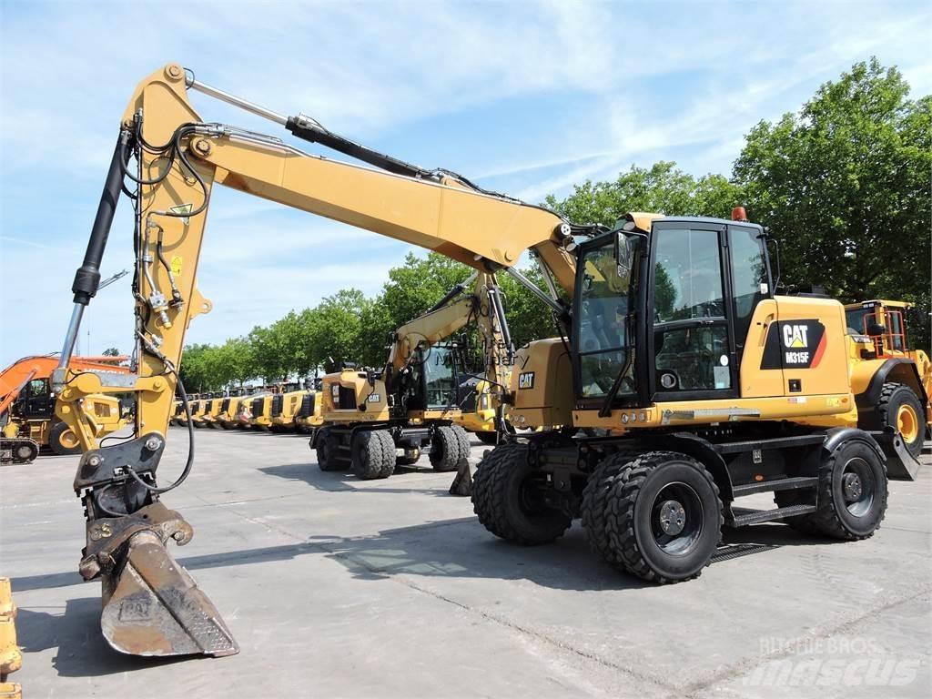 CAT M315 Ratiniai ekskavatoriai