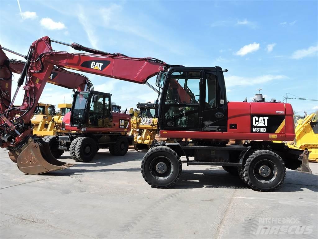 CAT M316D Ratiniai ekskavatoriai
