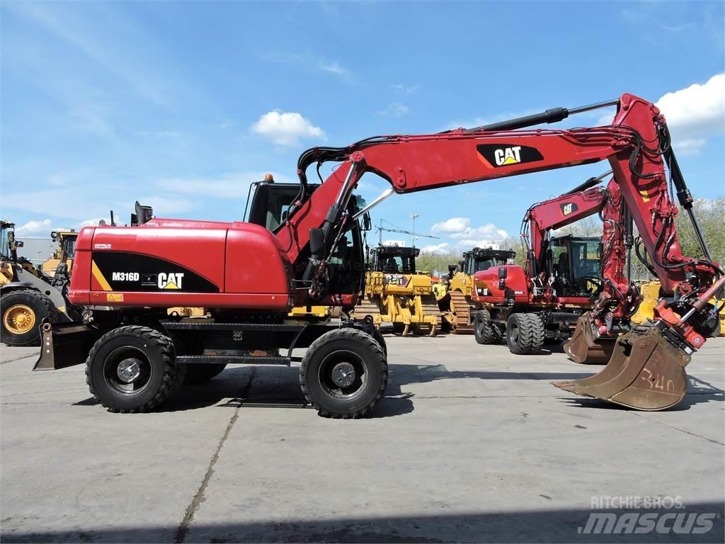 CAT M316D Ratiniai ekskavatoriai