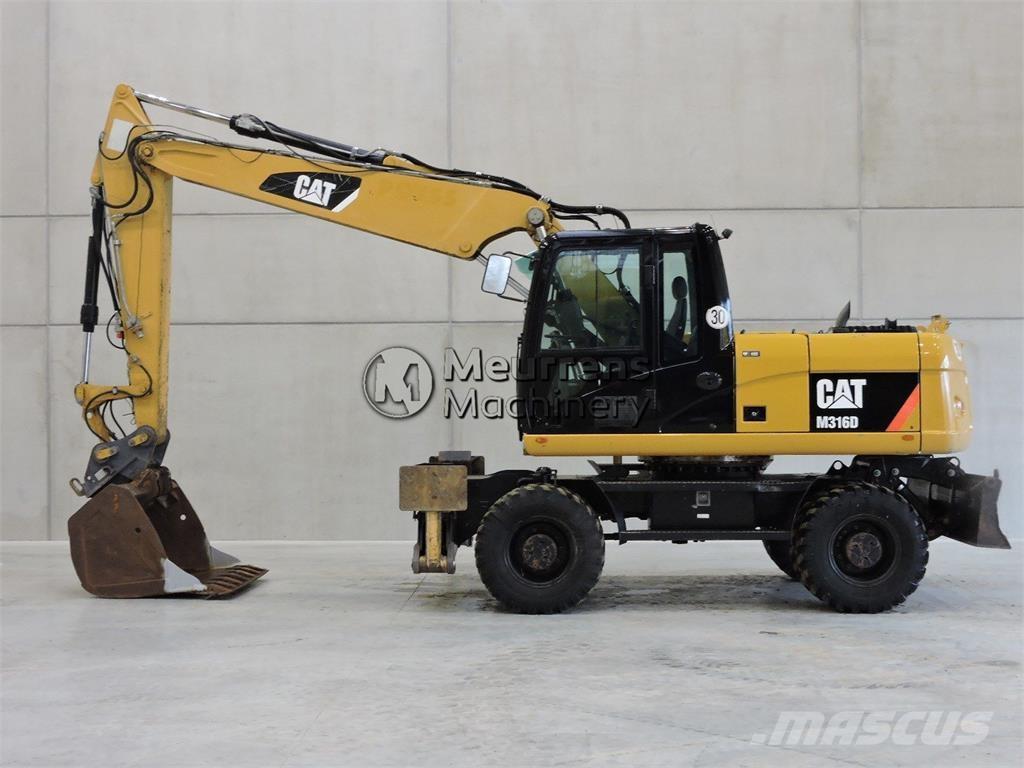 CAT M316D Ratiniai ekskavatoriai