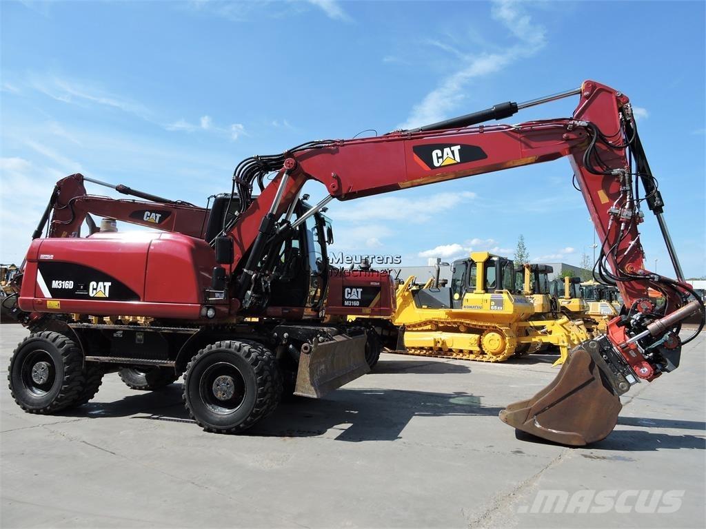 CAT M316D ROTOTILT Ratiniai ekskavatoriai