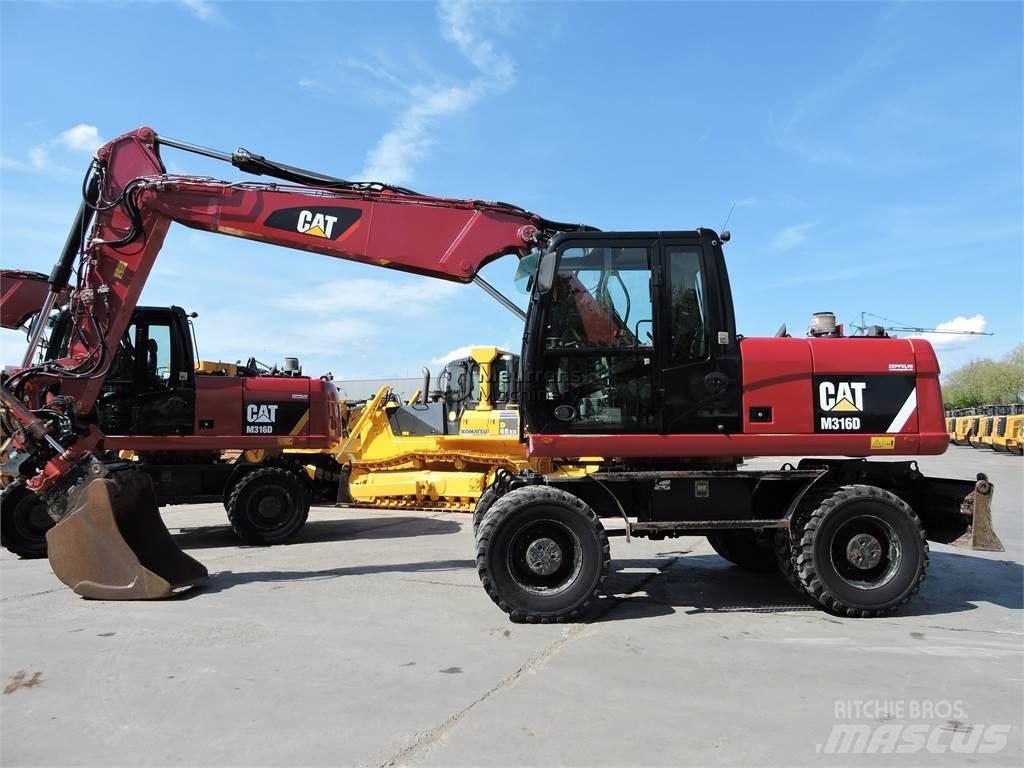 CAT M316D ROTOTILT Ratiniai ekskavatoriai