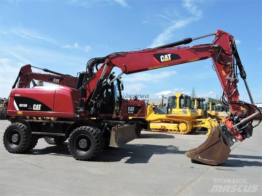 CAT M316D ROTOTILT Ratiniai ekskavatoriai