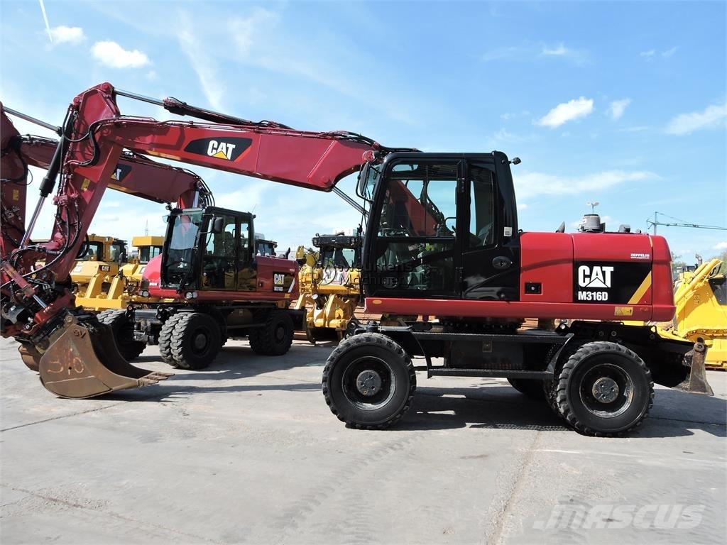 CAT M316D ROTOTILT Ratiniai ekskavatoriai
