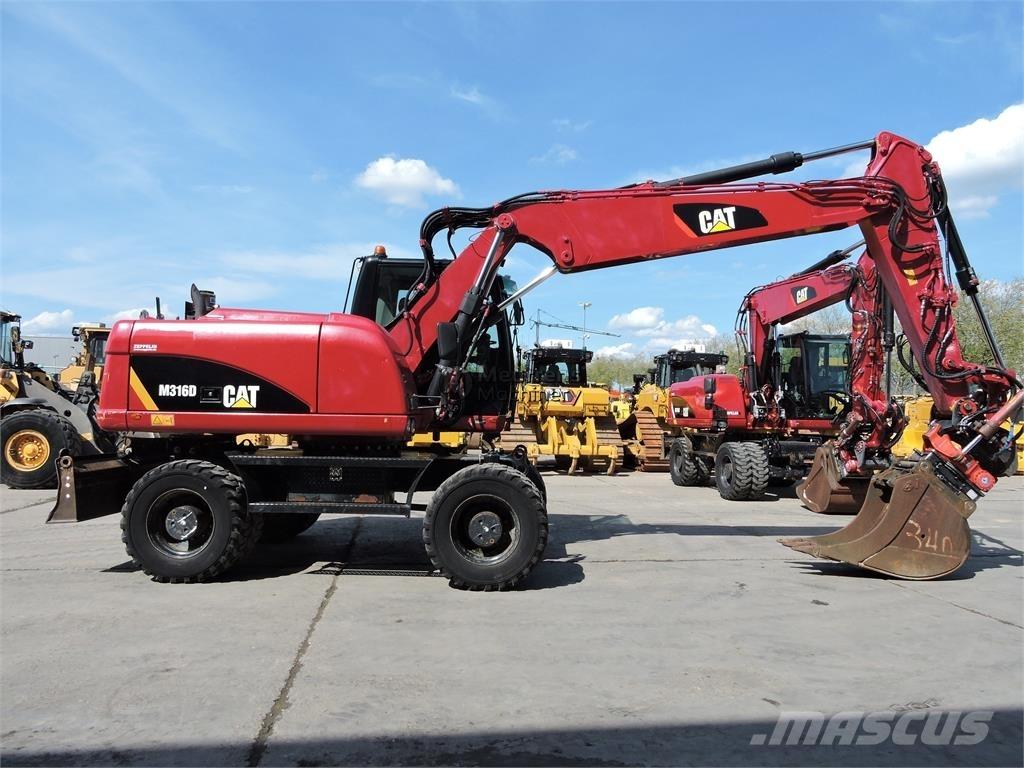 CAT M316D ROTOTILT Ratiniai ekskavatoriai
