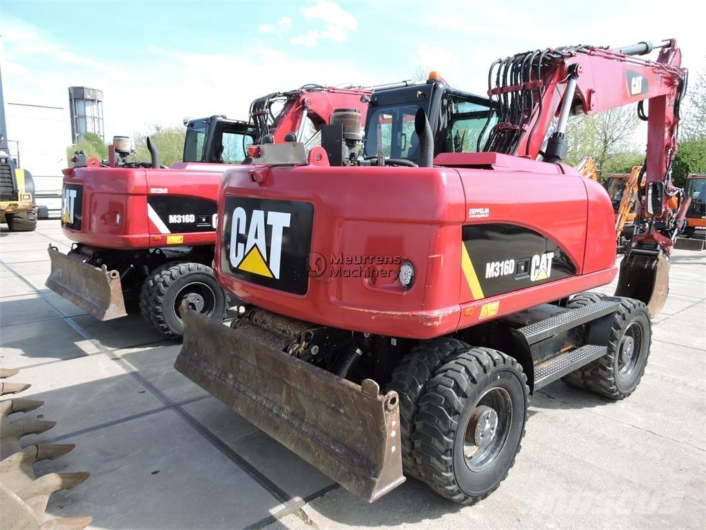 CAT M316D ROTOTILT Ratiniai ekskavatoriai