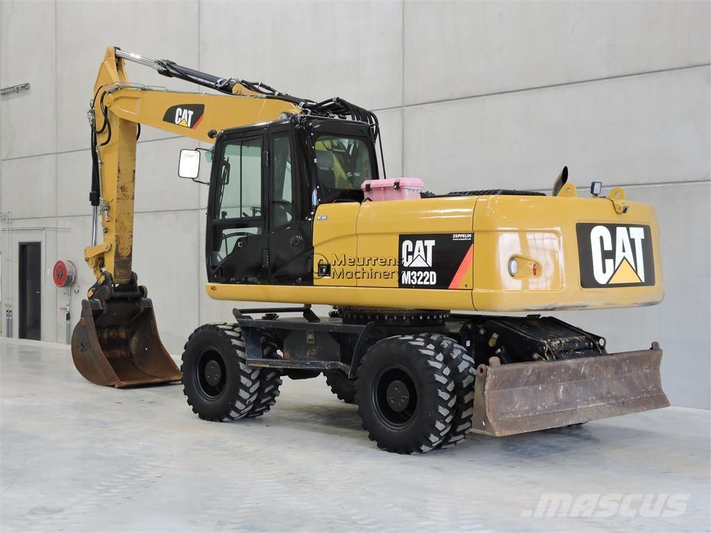 CAT M322D Ratiniai ekskavatoriai