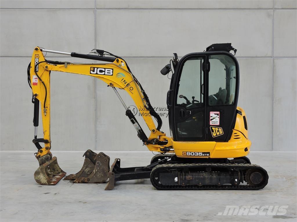 JCB 8035 Statyba - Kita