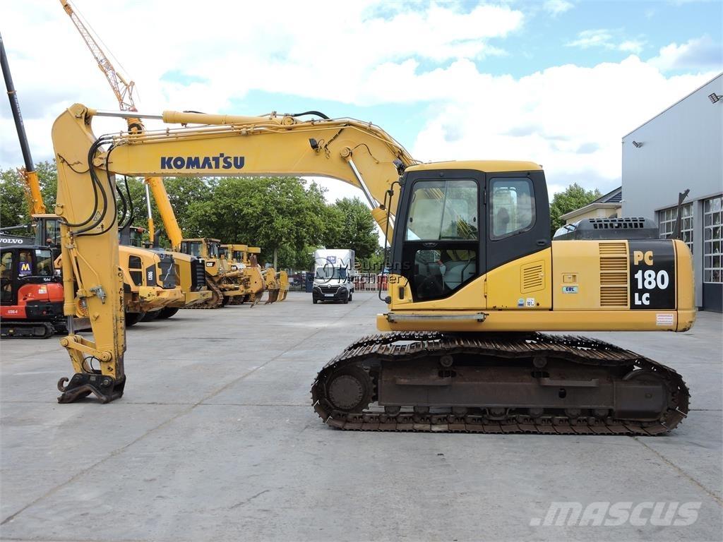Komatsu PC180LX-7 Vikšriniai ekskavatoriai