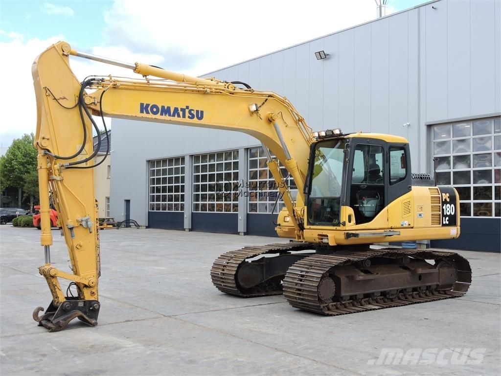 Komatsu PC180LX-7 Vikšriniai ekskavatoriai