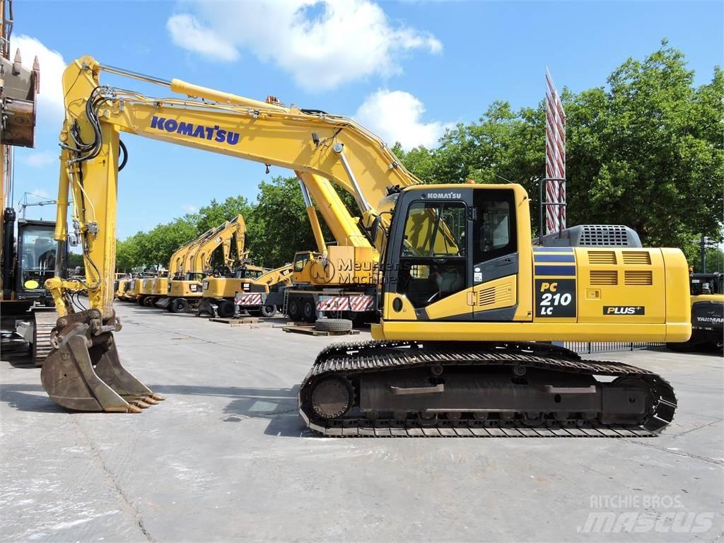 Komatsu PC210LC-10 Vikšriniai ekskavatoriai