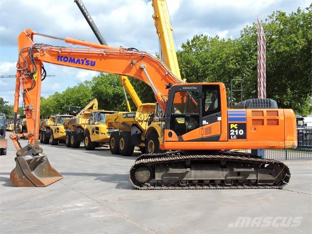Komatsu PC210LC-10 Vikšriniai ekskavatoriai