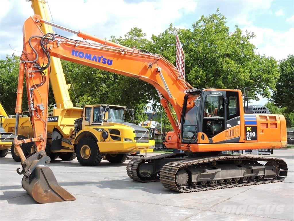 Komatsu PC210LC-10 Vikšriniai ekskavatoriai