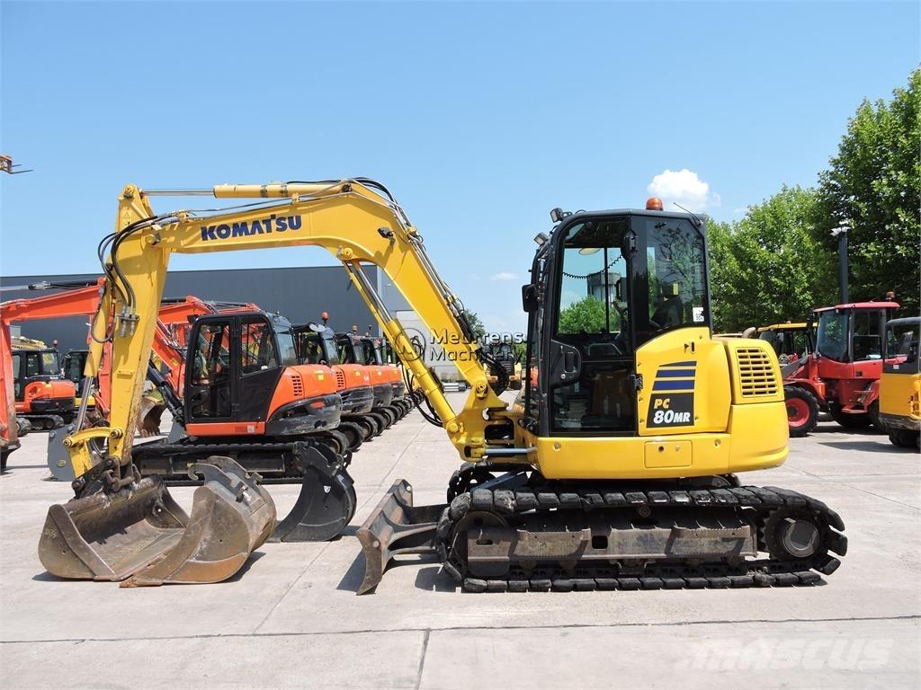 Komatsu PC80 Statyba - Kita