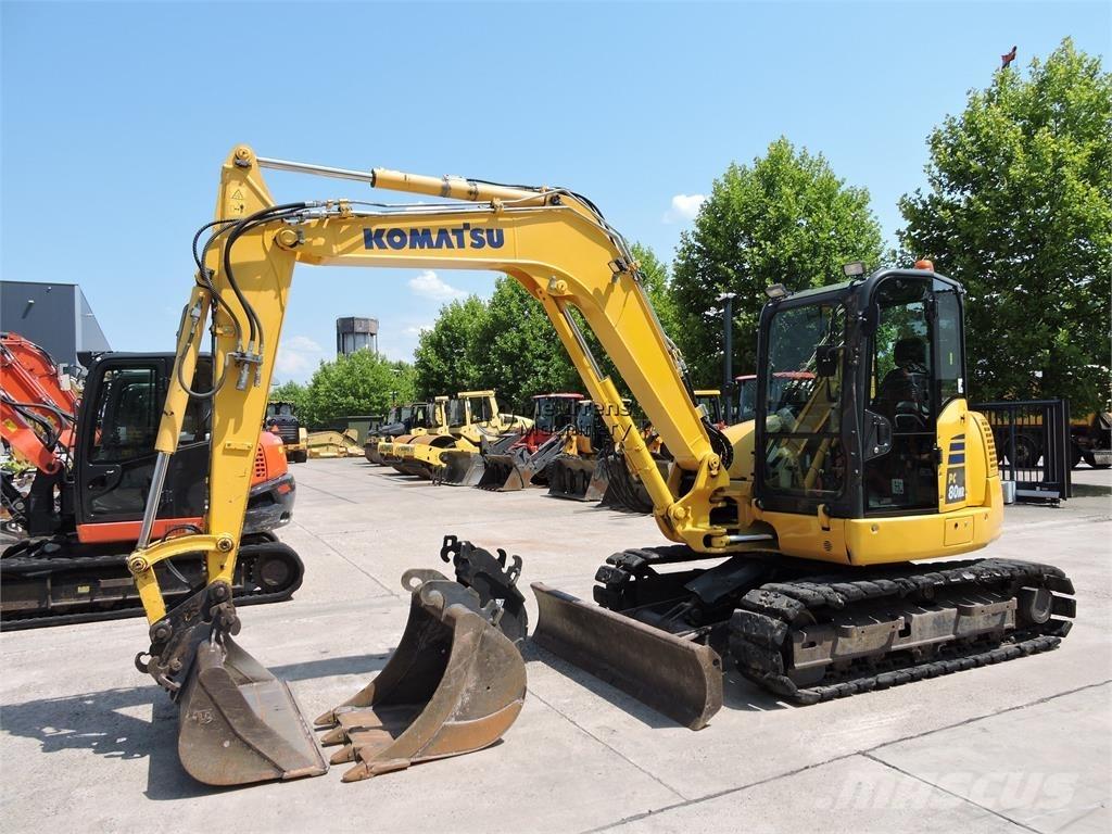 Komatsu PC80 Statyba - Kita