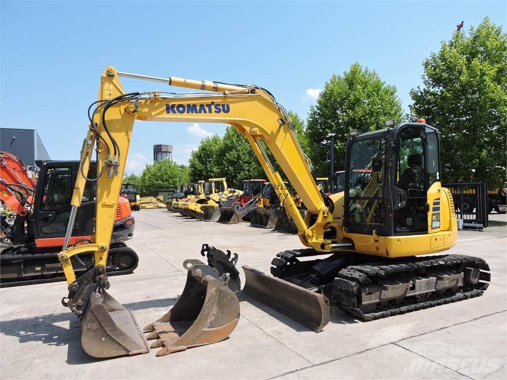 Komatsu PC80 Statyba - Kita