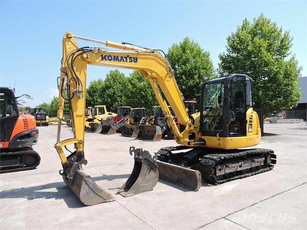 Komatsu PC80 Statyba - Kita
