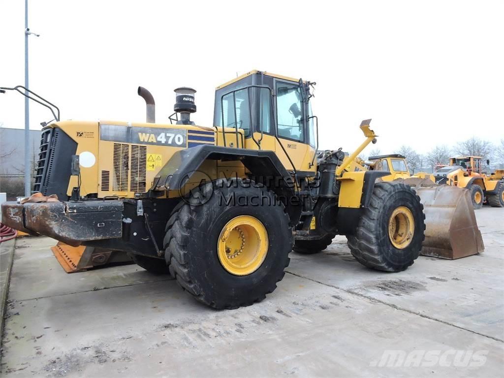 Komatsu WA470-6 Naudoti ratiniai krautuvai
