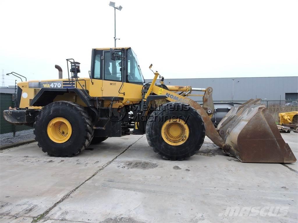 Komatsu WA470-6 Naudoti ratiniai krautuvai