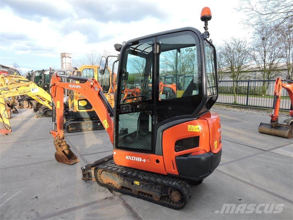 Kubota KX018-4 Statyba - Kita
