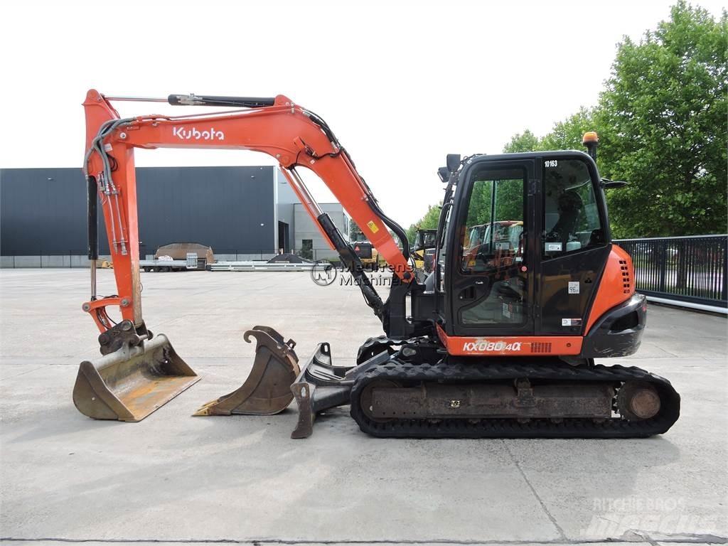 Kubota KX080-4 Statyba - Kita