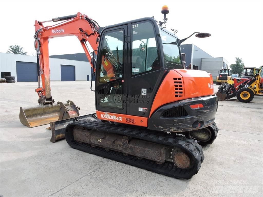 Kubota KX080-4 Statyba - Kita