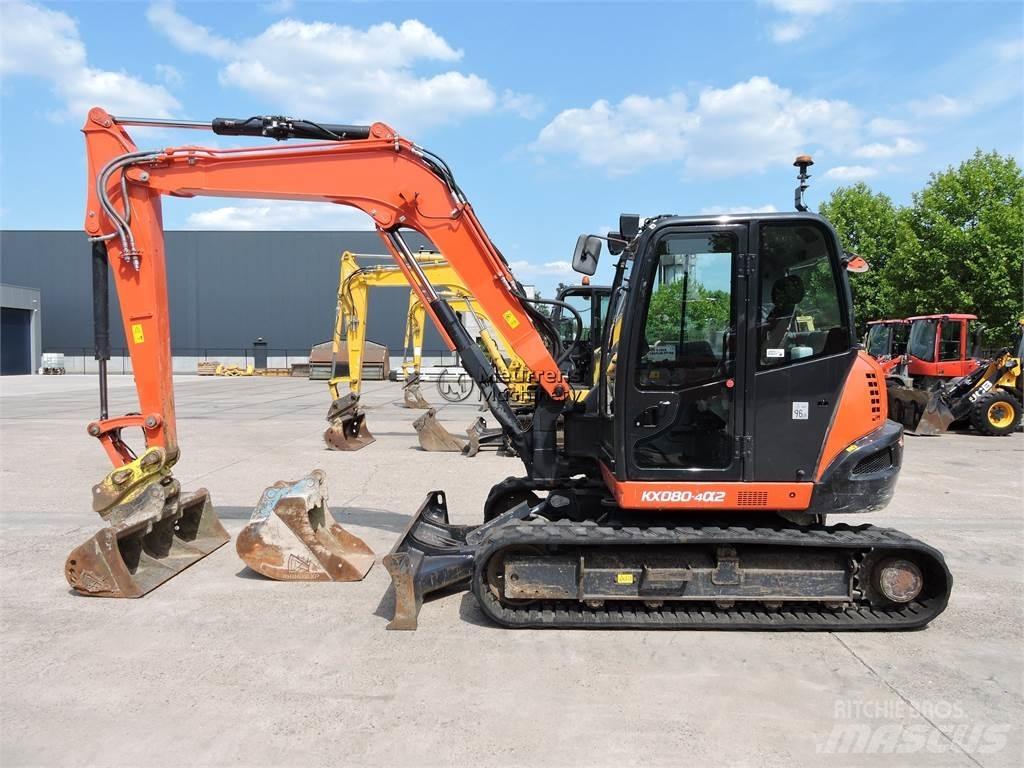 Kubota KX080-4 Statyba - Kita