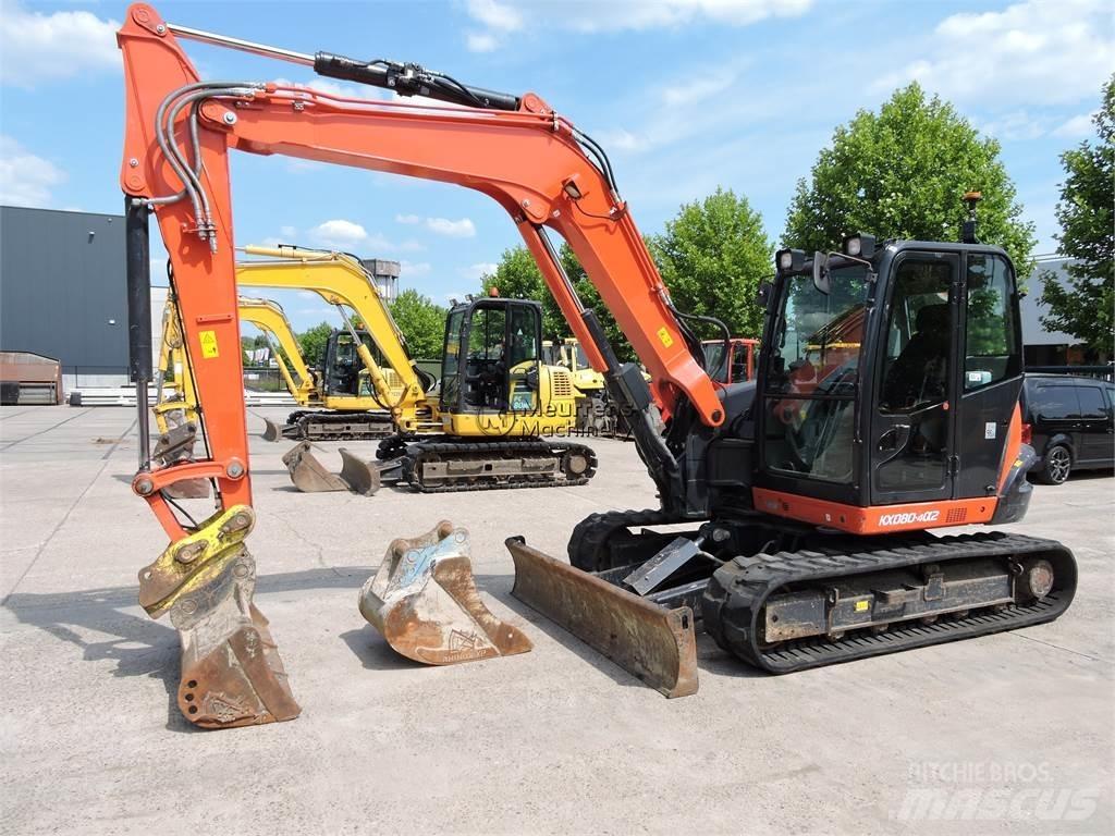 Kubota KX080-4 Statyba - Kita