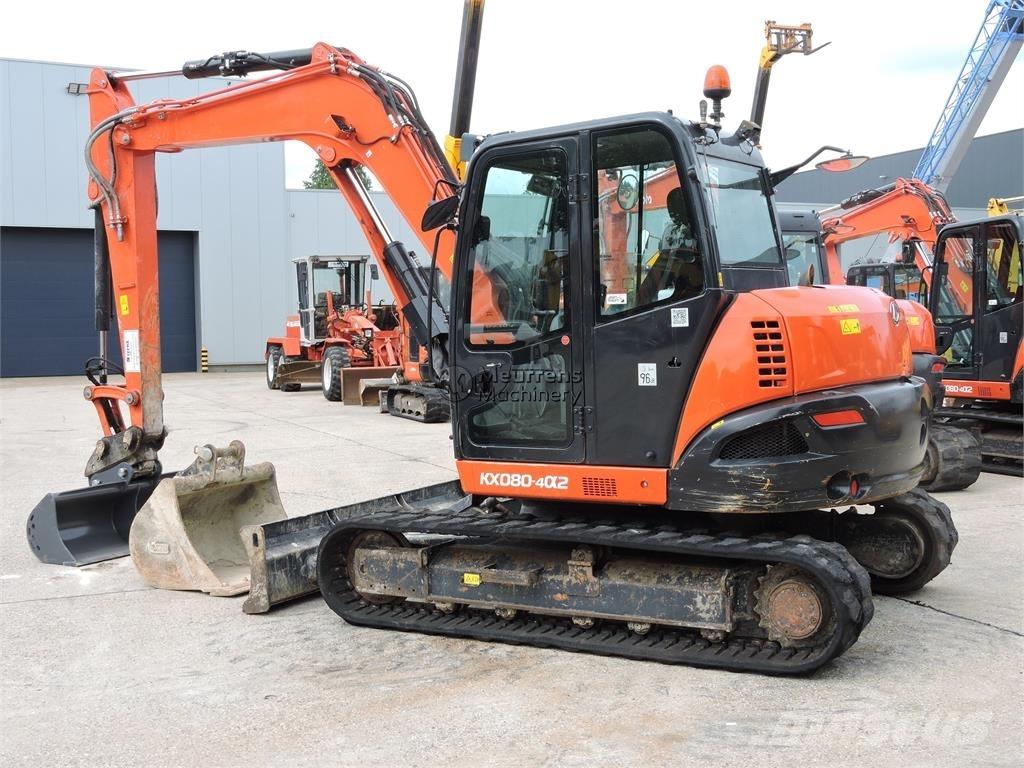 Kubota KX080-4 Statyba - Kita