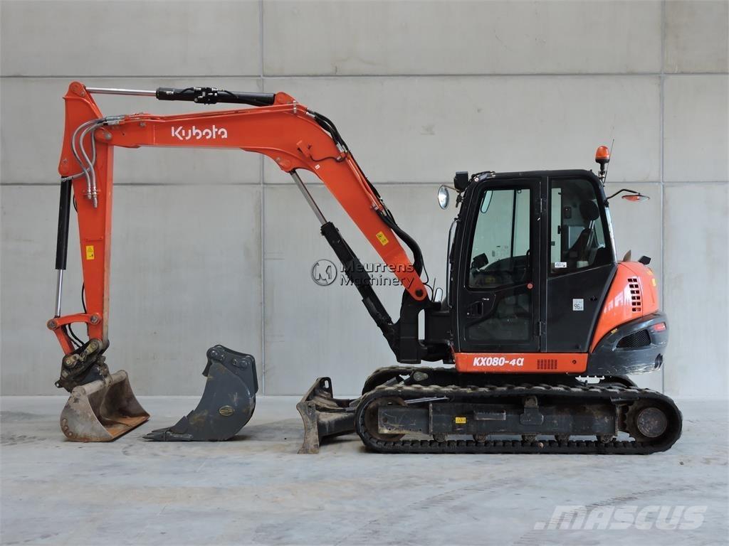Kubota KX080-4 Statyba - Kita