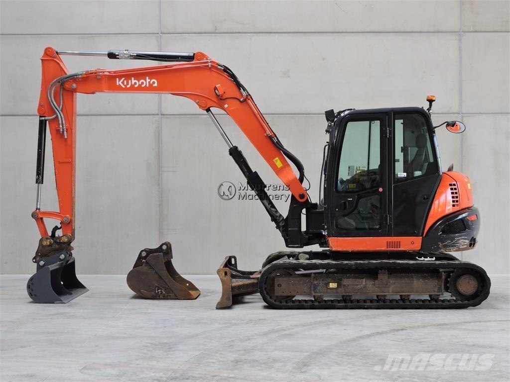Kubota KX080-4 Statyba - Kita