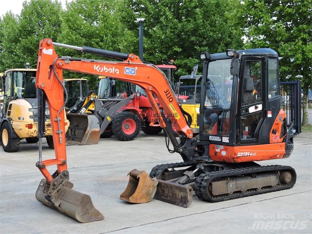 Kubota KX101 Statyba - Kita