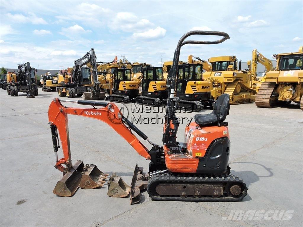 Kubota U10 Statyba - Kita