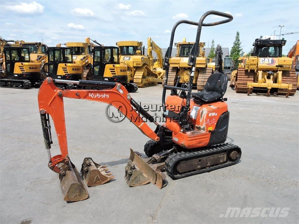 Kubota U10 Statyba - Kita