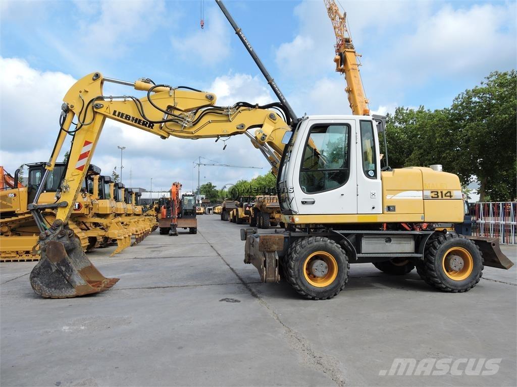 Liebherr A314 Ratiniai ekskavatoriai