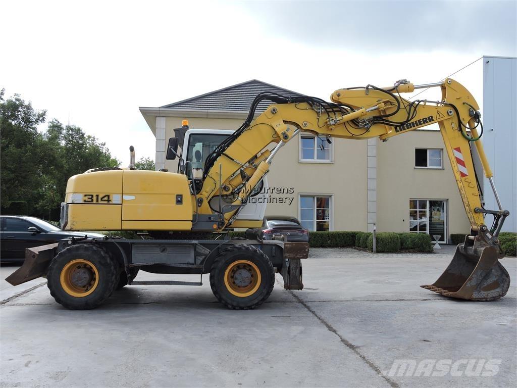 Liebherr A314 Ratiniai ekskavatoriai