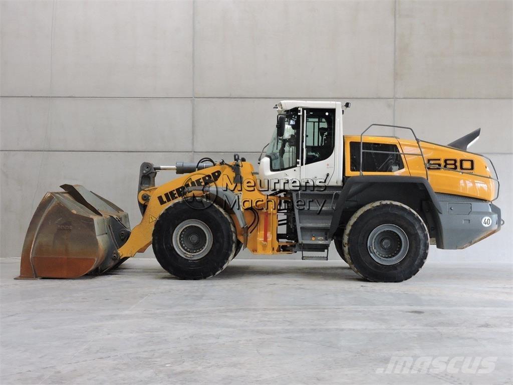 Liebherr L580 X Power Naudoti ratiniai krautuvai