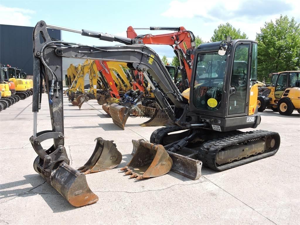 Volvo ECR50D Statyba - Kita