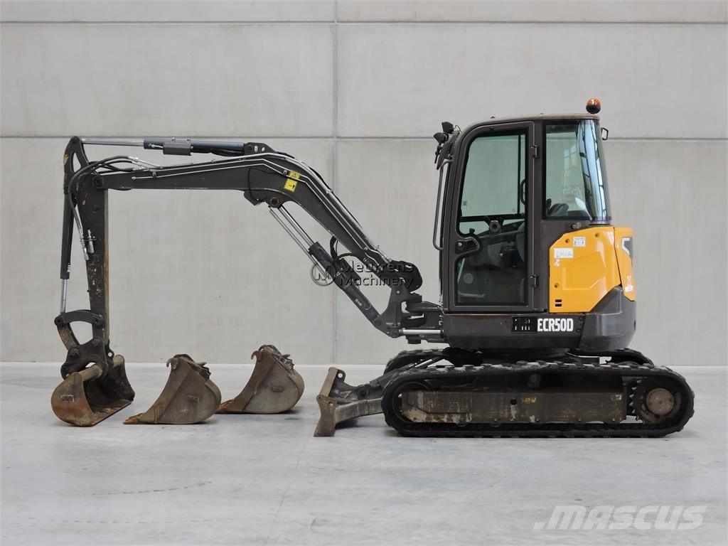 Volvo ECR50D Statyba - Kita