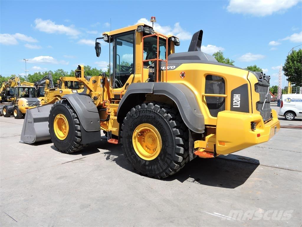 Volvo L120H Naudoti ratiniai krautuvai
