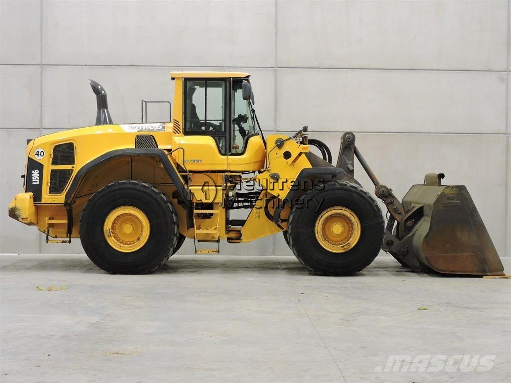 Volvo L150G Naudoti ratiniai krautuvai