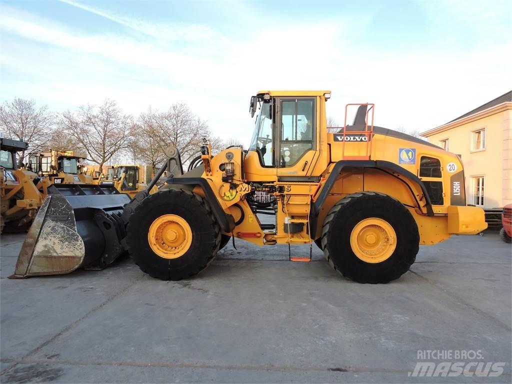 Volvo L150H GERMAN Naudoti ratiniai krautuvai